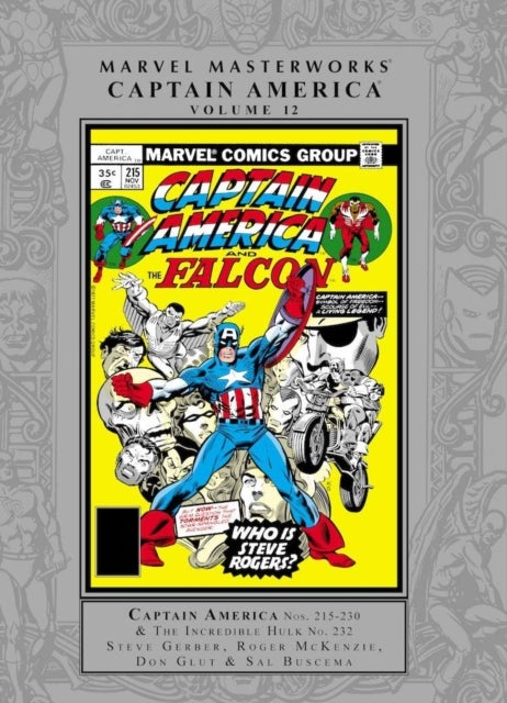 Bilde av Marvel Masterworks: Captain America Vol. 12 Av Steve Gerber, Roger Mckenzie, Don Glut