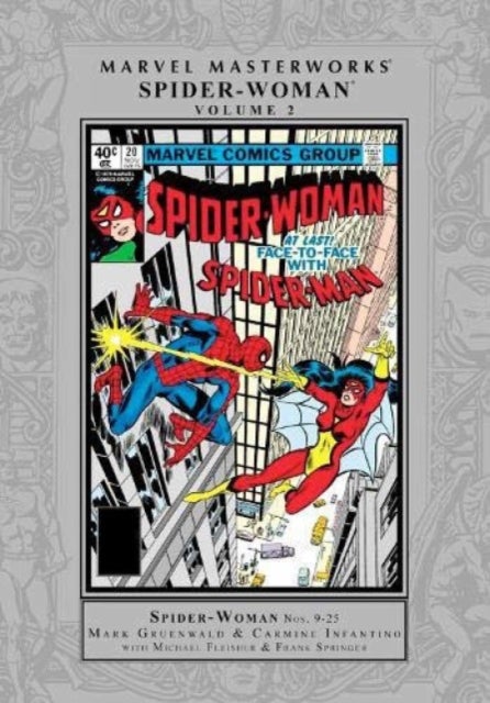 Bilde av Marvel Masterworks: Spider-woman Vol. 2 Av Mark Gruenwald