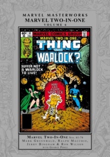 Bilde av Marvel Masterworks: Marvel Two-in-one Vol. 6 Av Mark Gruenwald, Ralph Macchio, Ron Wilson