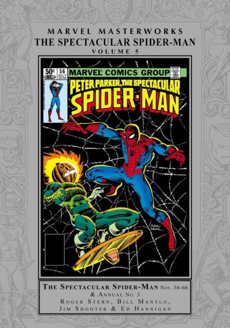 Bilde av Marvel Masterworks: The Spectacular Spider-man Vol. 5 Av Roger Stern, Bill Mantlo, David Anthony Kraft