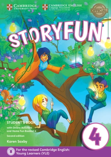 Bilde av Storyfun For Movers Level 4 Student&#039;s Book With Online Activities And Home Fun Booklet 4 Av Karen Saxby