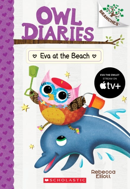 Bilde av Eva At The Beach: A Branches Book (owl Diaries #14) Av Rebecca Elliott