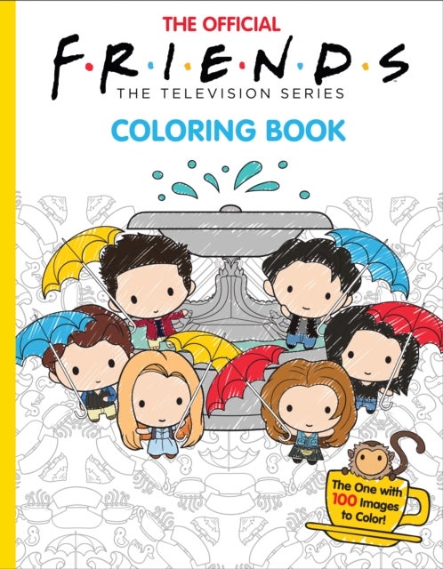 Bilde av The Official Friends Coloring Book: The One With 100 Images To Color Av Micol Ostow