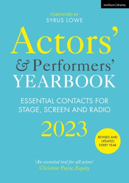 Bilde av Actors&#039; And Performers&#039; Yearbook 2023