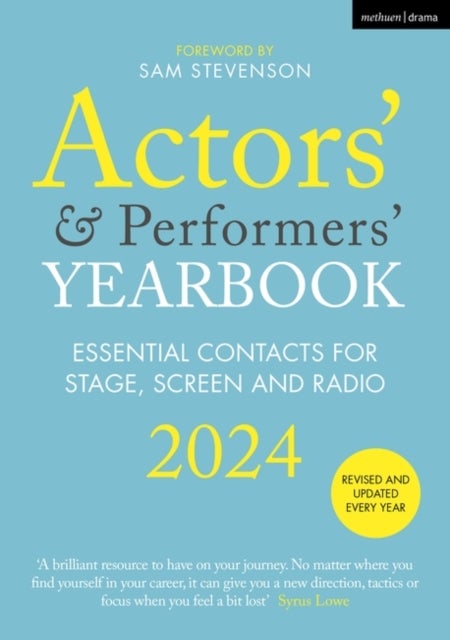 Bilde av Actors&#039; And Performers&#039; Yearbook 2024