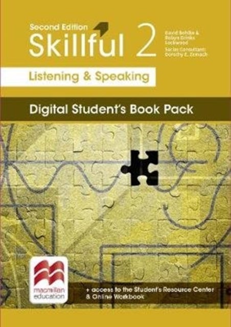 Bilde av Skillful Second Edition Level 2 Listening And Speaking Digital Student&#039;s Book Premium Pack Av David Bohlke, Robyn Brinks Lockwood