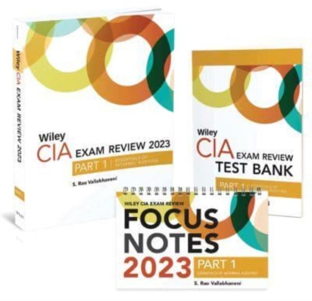 Bilde av Wiley Cia 2023 Part 1: Exam Review + Test Bank + Focus Notes, Essentials Of Internal Auditing Set Av Wiley