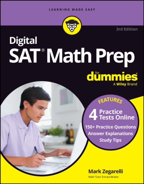 Bilde av Digital Sat Math Prep For Dummies, 3rd Edition Av Zegarelli