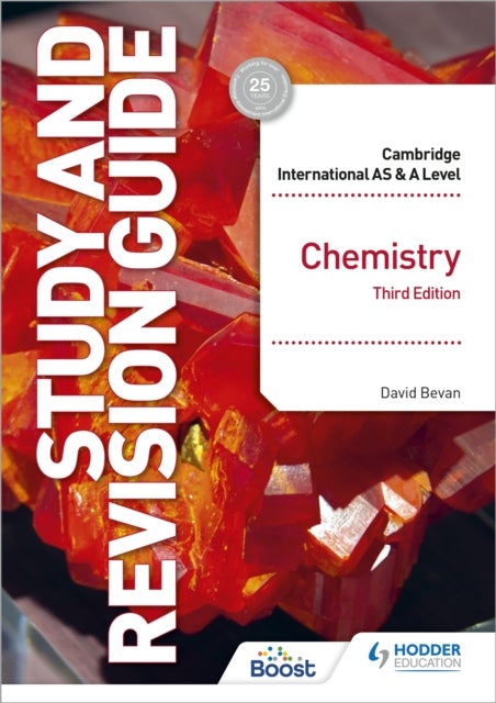 Bilde av Cambridge International As/a Level Chemistry Study And Revision Guide Third Edition Av David Bevan