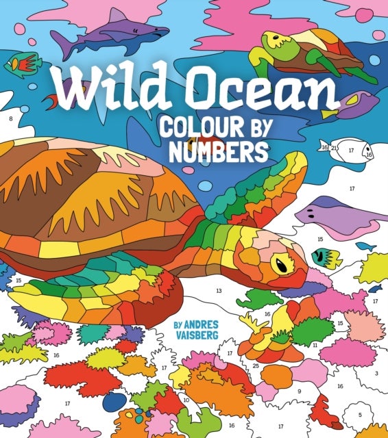 Bilde av Wild Ocean Colour By Numbers Av Arcturus Publishing Limited