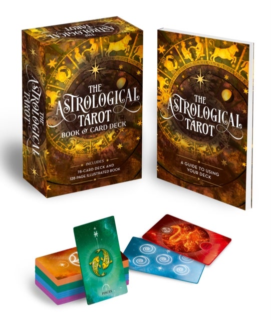 Bilde av The Astrological Tarot Book &amp; Card Deck Av Tania Ahsan, Marion Williamson