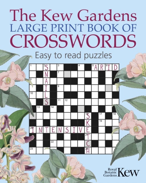Bilde av The Kew Gardens Large Print Book Of Crosswords Av Eric Saunders