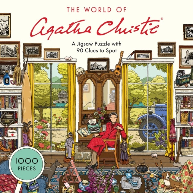 The World of Agatha Christie: 1000-piece Jigsaw - 1000-piece jigsaw with 90 clues to spot: The perfect family gift for fans of Agatha Christie
