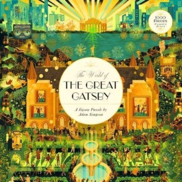 The World of The Great Gatsby - A 1000-piece puzzle by Adam Simpson