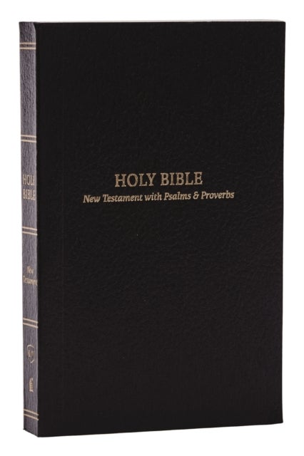 Bilde av Kjv, Pocket New Testament With Psalms And Proverbs, Black Softcover, Red Letter, Comfort Print Av Thomas Nelson
