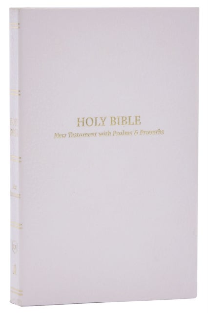Bilde av Kjv, Pocket New Testament With Psalms And Proverbs, White Softcover, Red Letter, Comfort Print Av Thomas Nelson
