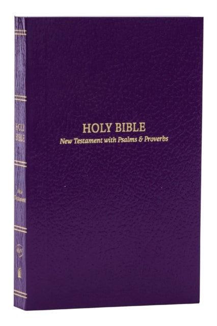Bilde av Kjv, Pocket New Testament With Psalms And Proverbs, Purple Softcover, Red Letter, Comfort Print Av Thomas Nelson