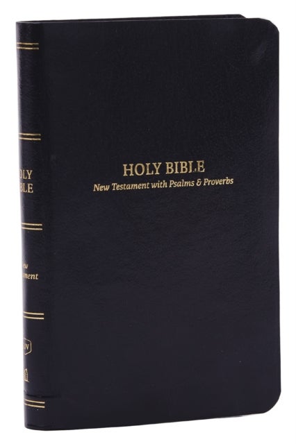 Bilde av Kjv, Pocket New Testament With Psalms And Proverbs, Black Leatherflex, Red Letter, Comfort Print Av Thomas Nelson