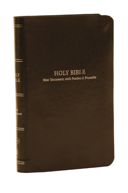 Bilde av Kjv, Pocket New Testament With Psalms And Proverbs, Brown Leatherflex, Red Letter, Comfort Print Av Thomas Nelson