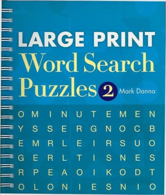Bilde av Large Print Word Search Puzzles 2 Av Mark Danna