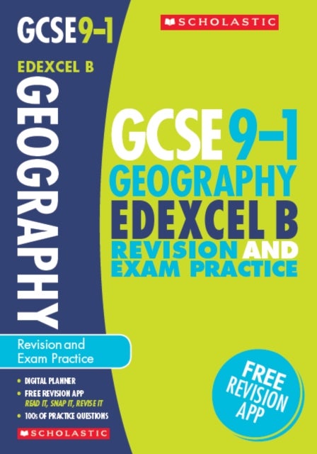 Bilde av Geography Revision And Exam Practice Book For Edexcel B Av Lindsay Frost, Daniel Cowling, Philippa Conway Hughes, Natalie Dow