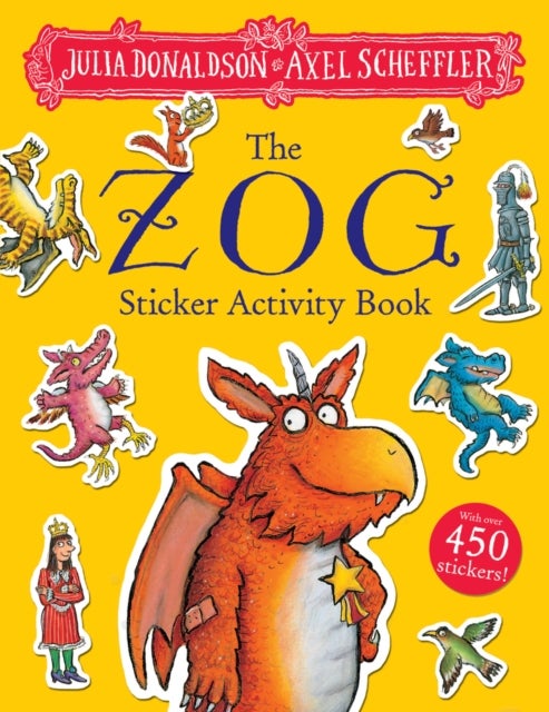 Bilde av The Zog Sticker Book Av Julia Donaldson