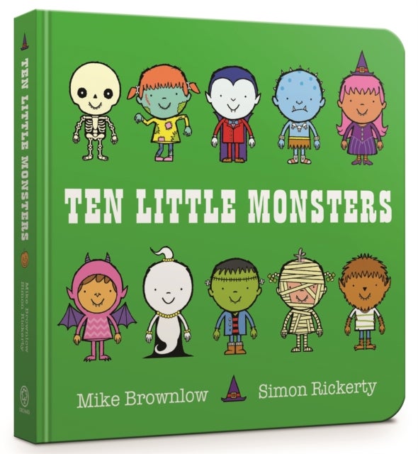 Bilde av Ten Little Monsters Board Book Av Mike Brownlow