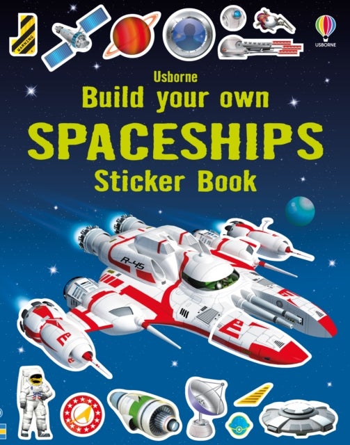 Bilde av Build Your Own Spaceships Sticker Book Av Simon Tudhope