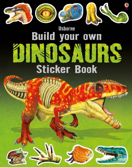 Bilde av Build Your Own Dinosaurs Sticker Book Av Simon Tudhope