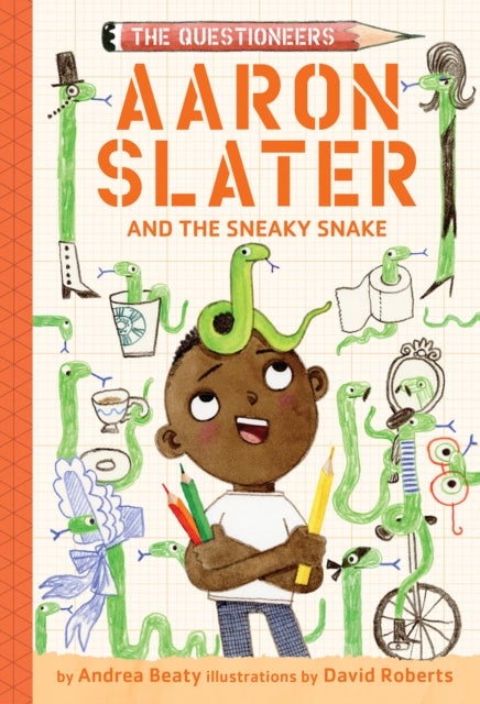 Bilde av Aaron Slater And The Sneaky Snake (the Questioneers Book #6) Av Andrea Beaty