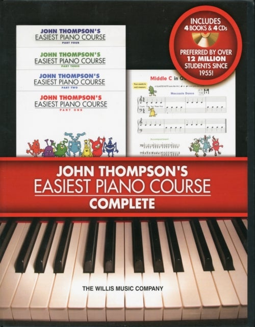 Bilde av John Thompson&#039;s Easiest Piano Course - Complete Av John Thompson