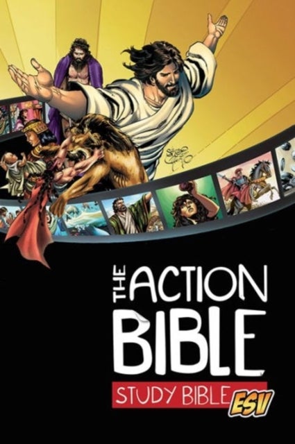 Bilde av Action Bible Study Bible-esv Av David C Cook