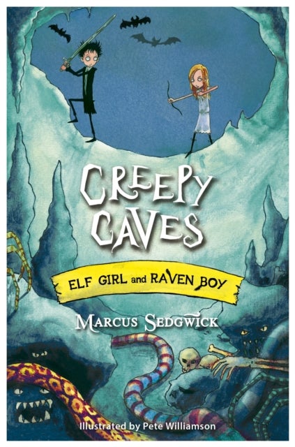 Bilde av Elf Girl And Raven Boy: Creepy Caves Av Marcus Sedgwick