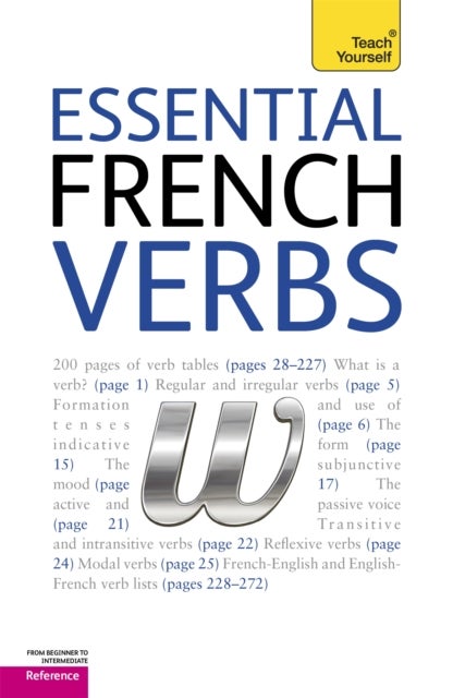 Bilde av Essential French Verbs: Teach Yourself Av Marie-therese Weston