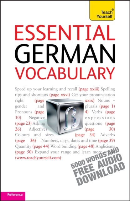 Bilde av Essential German Vocabulary: Teach Yourself Av Lisa Kahlen