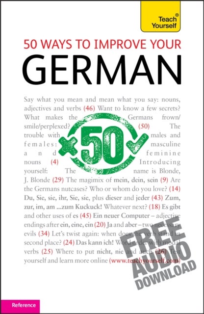 Bilde av 50 Ways To Improve Your German: Teach Yourself Av Sieglinde Klovekorn-ward