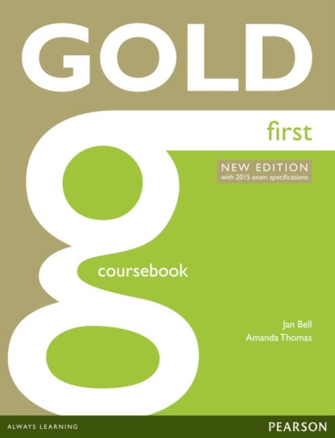 Bilde av Gold First New Edition Coursebook Av Amanda Thomas, Jan Bell