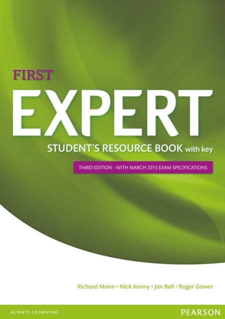 Bilde av Expert First 3rd Edition Student&#039;s Resource Book With Key Av Nick Kenny
