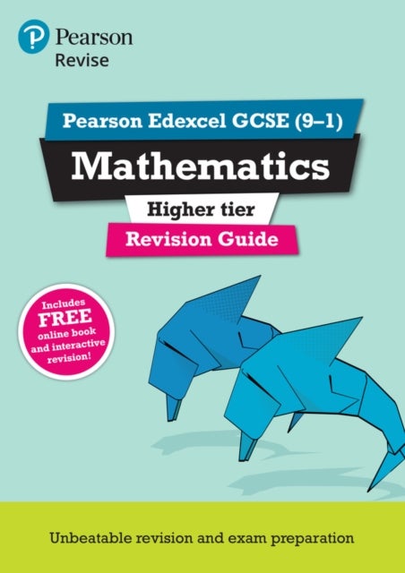 Bilde av Pearson Revise Edexcel Gcse Maths Higher Revision Guide Inc Online Edition, Videos And Quizzes - 202 Av Harry Smith