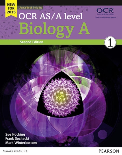 Bilde av Ocr As/a Level Biology A Student Book 1 + Activebook Av Sue Hocking, Frank Sochacki, Mark Winterbottom