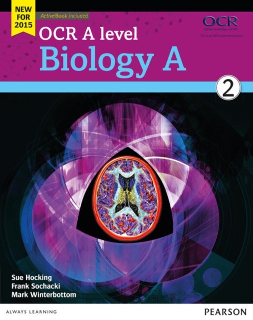 Bilde av Ocr A Level Biology A Student Book 2 + Activebook Av Sue Hocking, Frank Sochacki, Mark Winterbottom