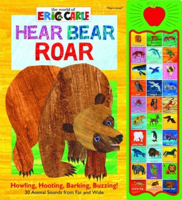 Bilde av World Of Eric Carle: Hear Bear Roar Sound Book Av Pi Kids