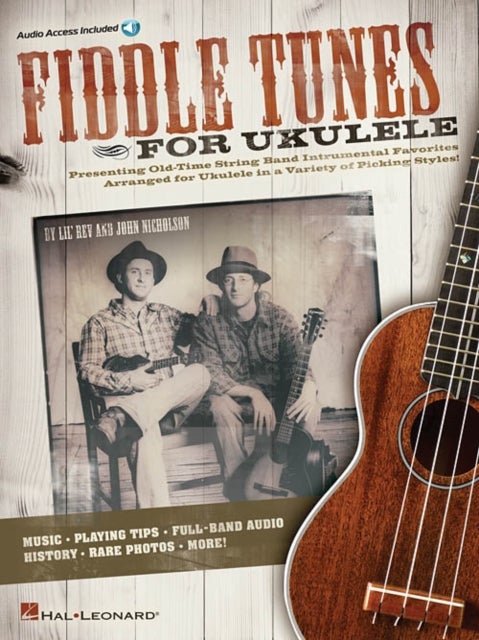Bilde av Fiddle Tunes For Ukulele Av Lil&#039; Rev, John Nicholson