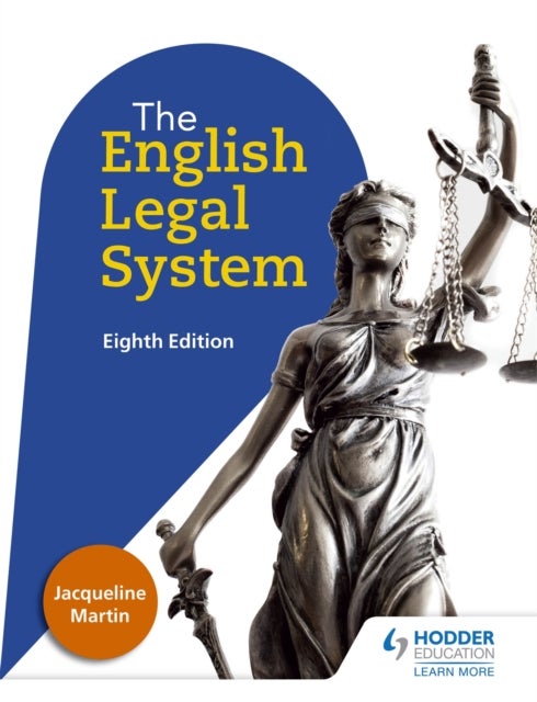 Bilde av English Legal System Eighth Edition Av Jacqueline Martin