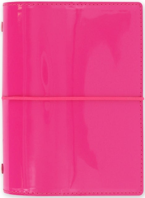 Bilde av Filofax Pocket Domino Patent Hot Pink Organiser