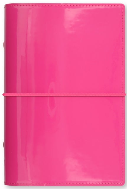 Bilde av Filofax Personal Domino Patent Hot Pink Organiser