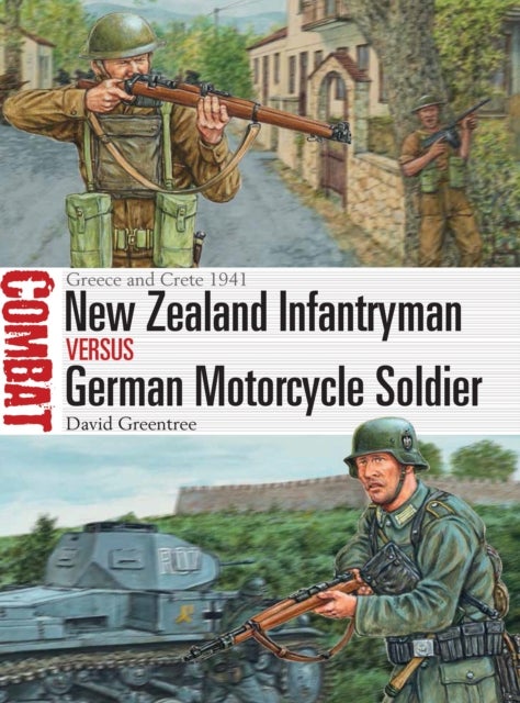 Bilde av New Zealand Infantryman Vs German Motorcycle Soldier Av David Greentree