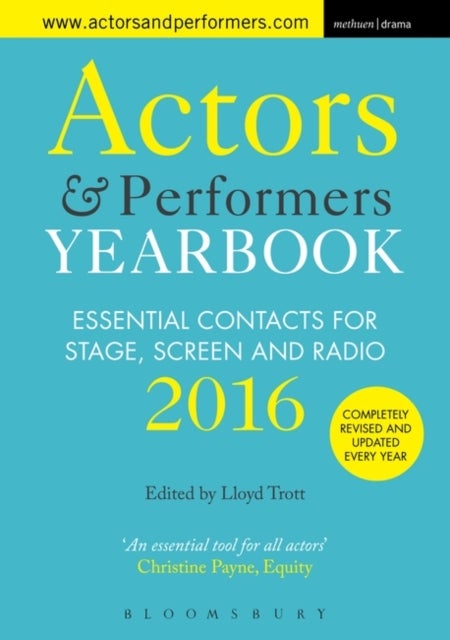 Bilde av Actors And Performers Yearbook 2016