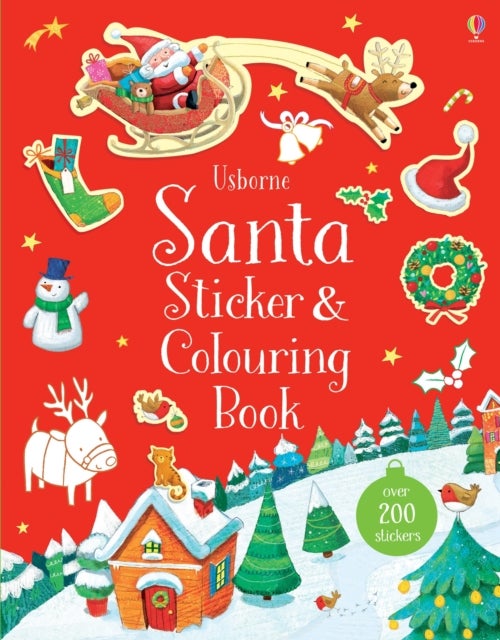 Bilde av Santa Sticker And Colouring Book Av Sam Taplin