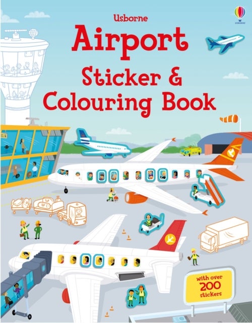 Bilde av Airport Sticker And Colouring Book Av Simon Tudhope